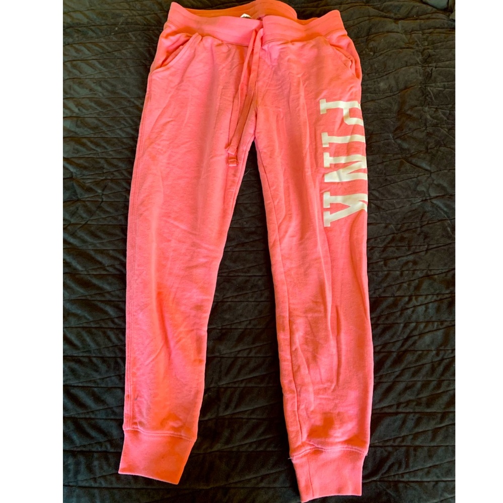 PINK joggers. Never worn.
